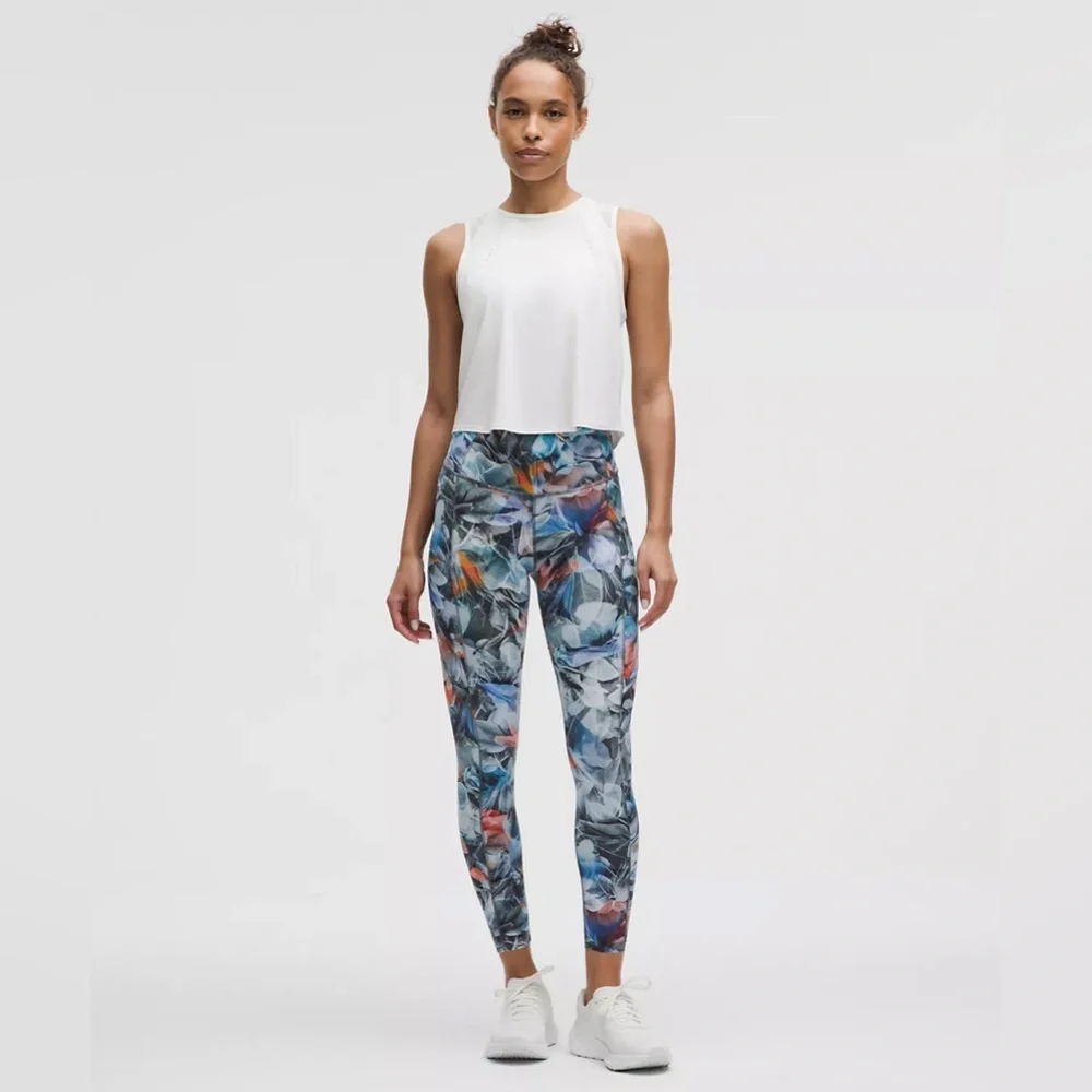 Lululemon Fast and Free High-Rise Tight 25"
7 Pocket Luminescent Floral Multi - Picture 3 of 9
